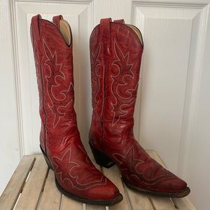 Red Cowgirl Boots